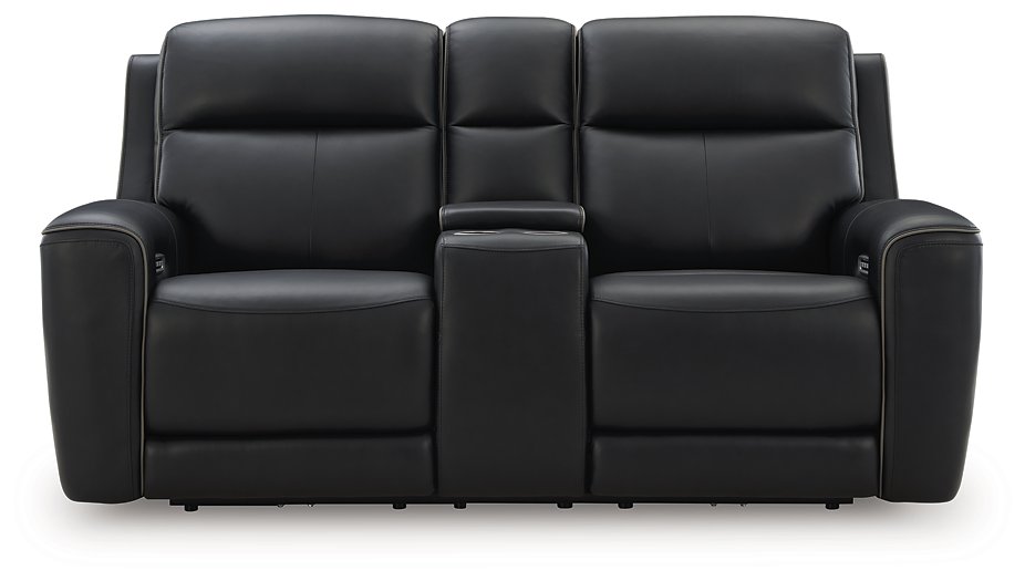 5Z-Comfort Power Reclining Loveseat with Console - Aumand's Furniture (North Walpole, NH) 