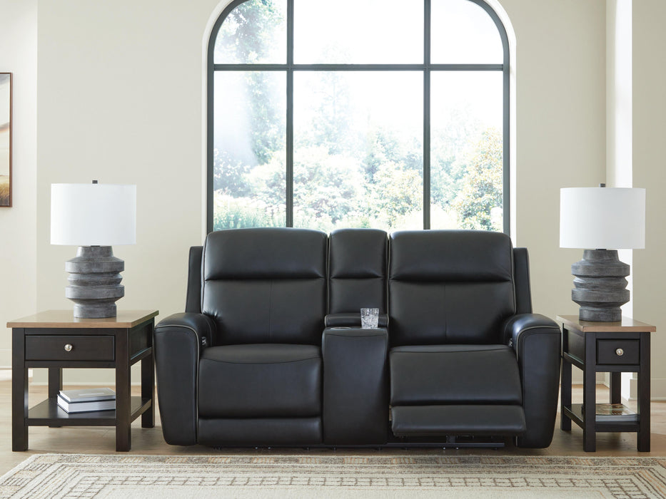 5Z-Comfort Power Reclining Loveseat with Console - Aumand's Furniture (North Walpole, NH) 