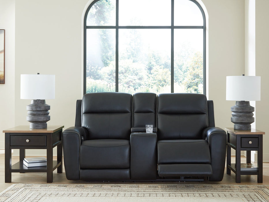 5Z-Comfort Power Reclining Loveseat with Console - Aumand's Furniture (North Walpole, NH) 