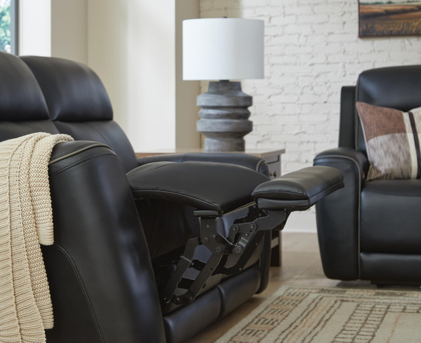 5Z-Comfort Power Reclining Loveseat with Console - Aumand's Furniture (North Walpole, NH) 