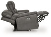 Bleckley Power Reclining Loveseat with Console - Aumand's Furniture (North Walpole, NH) 