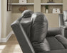 Bleckley Power Reclining Loveseat with Console - Aumand's Furniture (North Walpole, NH) 