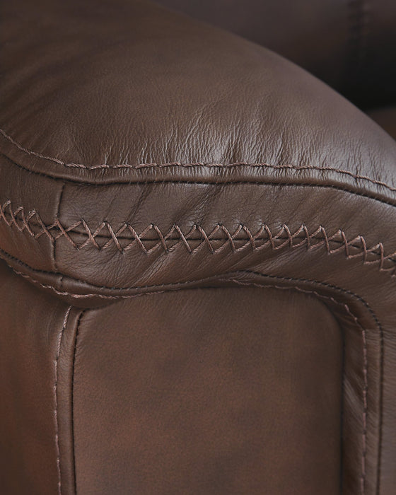 Bleckley Power Reclining Loveseat with Console - Aumand's Furniture (North Walpole, NH) 