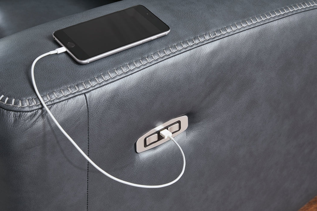 Next Move Power Reclining Sofa - Aumand's Furniture (North Walpole, NH) 