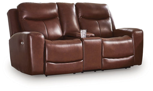 Next Move Power Reclining Loveseat with Console - Aumand's Furniture (North Walpole, NH) 