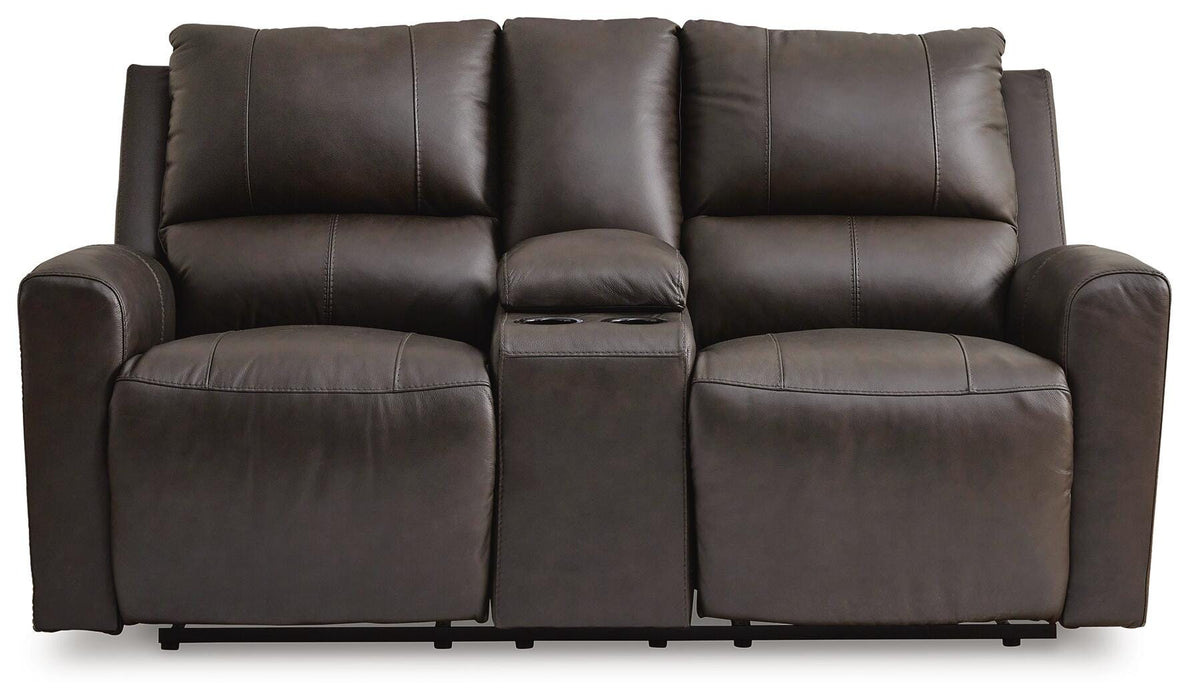 Boxmere Power Reclining Loveseat with Console - Aumand's Furniture (North Walpole, NH) 
