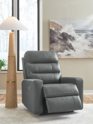 Pennacle Pier Power Recliner - Aumand's Furniture (North Walpole, NH) 
