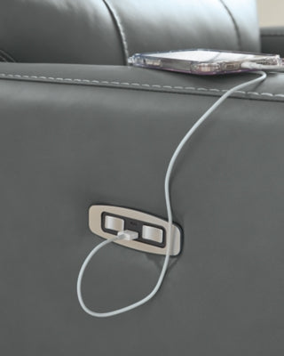 Pennacle Pier Power Recliner - Aumand's Furniture (North Walpole, NH) 