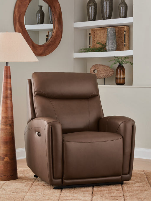 Pincara Power AutoGlide Recliner - Aumand's Furniture (North Walpole, NH) 