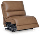 DeepWakes Reclining Sectional with Storage Console - Aumand's Furniture (North Walpole, NH) 