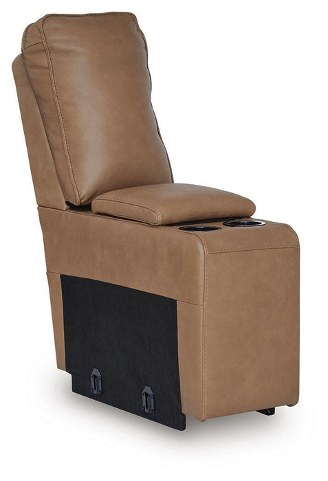 DeepWakes Power Reclining Sectional with Chaise - Aumand's Furniture (North Walpole, NH) 