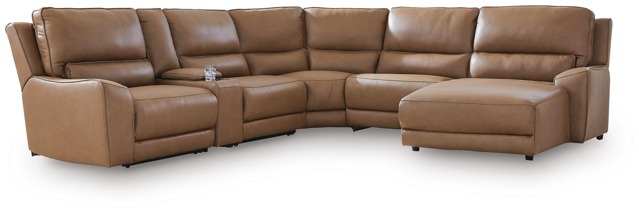 DeepWakes Power Reclining Sectional with Chaise - Aumand's Furniture (North Walpole, NH) 