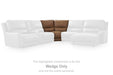 DeepWakes Reclining Sectional with Storage Console - Aumand's Furniture (North Walpole, NH) 