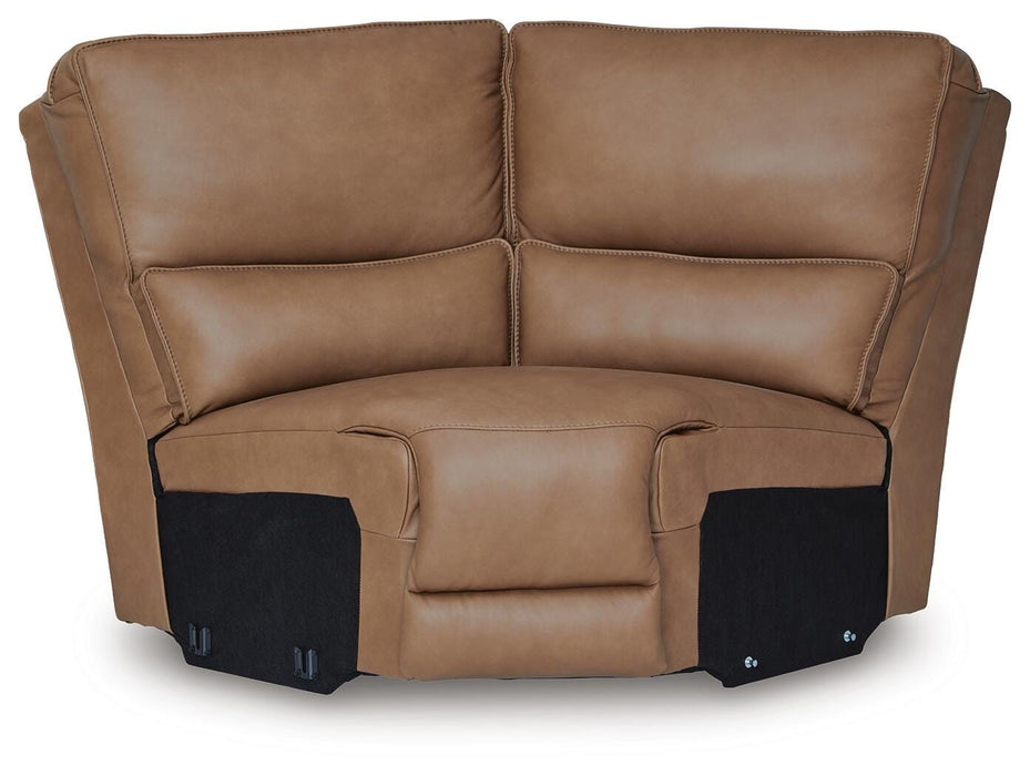 DeepWakes Power Reclining Sectional with Chaise - Aumand's Furniture (North Walpole, NH) 