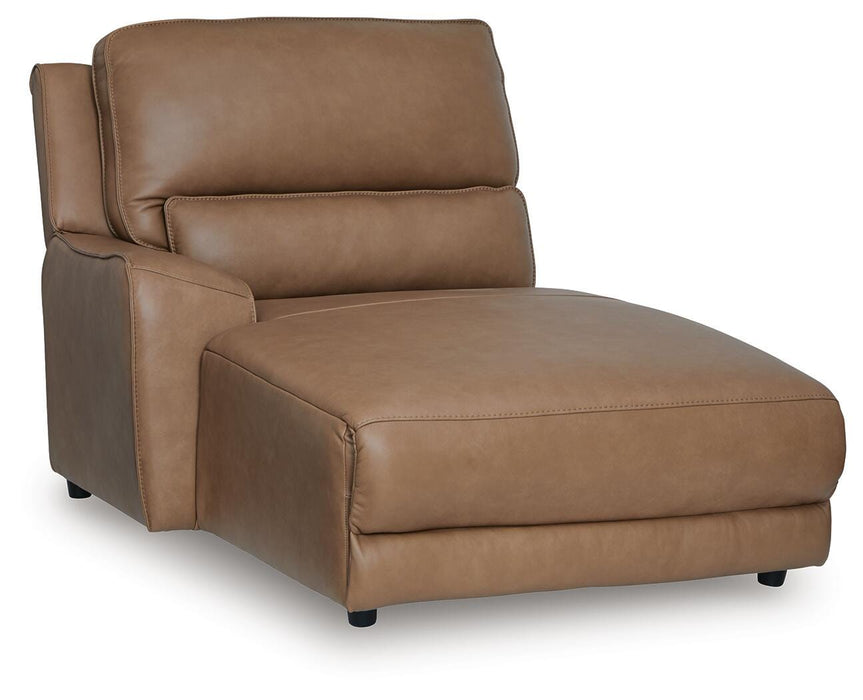 DeepWakes Power Reclining Sectional with Chaise - Aumand's Furniture (North Walpole, NH) 