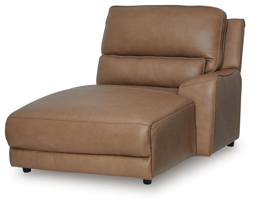 DeepWakes Power Reclining Sectional with Chaise - Aumand's Furniture (North Walpole, NH) 