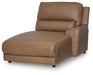DeepWakes Power Reclining Sectional with Chaise - Aumand's Furniture (North Walpole, NH) 