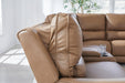 DeepWakes Reclining Sectional with Storage Console - Aumand's Furniture (North Walpole, NH) 