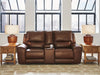 DeepWakes Power Reclining Loveseat with Console - Aumand's Furniture (North Walpole, NH) 