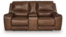 DeepWakes Power Reclining Loveseat with Console - Aumand's Furniture (North Walpole, NH) 