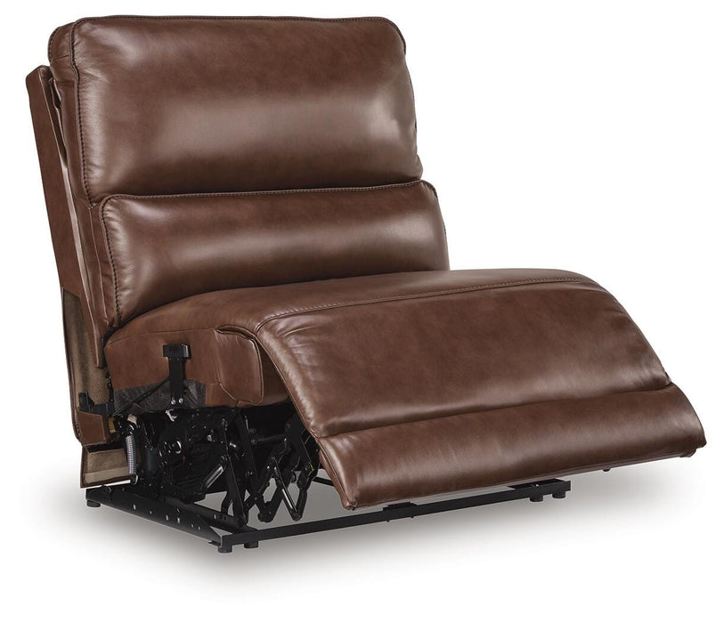 DeepWakes Power Reclining Sectional with Chaise - Aumand's Furniture (North Walpole, NH) 