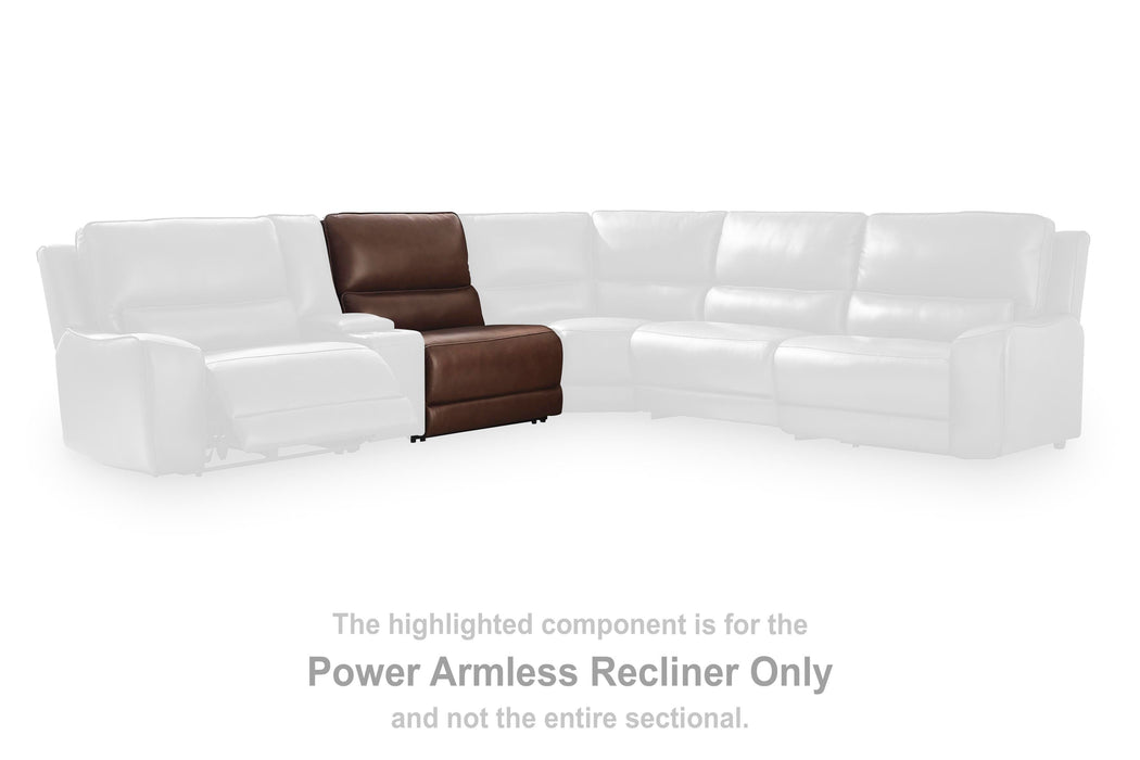 DeepWakes Power Reclining Sectional - Aumand's Furniture (North Walpole, NH) 
