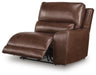 DeepWakes Power Reclining Sectional with Chaise - Aumand's Furniture (North Walpole, NH) 