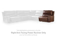 DeepWakes Reclining Sectional with Storage Console - Aumand's Furniture (North Walpole, NH) 