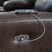 Crossplex Power Reclining Loveseat with Console - Aumand's Furniture (North Walpole, NH) 