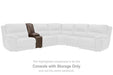 Dunleith Power Reclining Loveseat with Console - Aumand's Furniture (North Walpole, NH) 