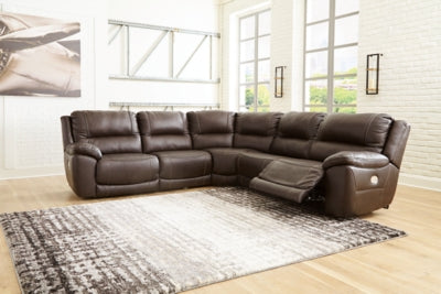 Dunleith Power Reclining Sectional - Aumand's Furniture (North Walpole, NH) 
