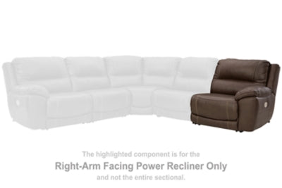 Dunleith Power Reclining Loveseat with Console - Aumand's Furniture (North Walpole, NH) 
