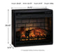 Entertainment Accessories Electric Infrared Fireplace Insert - Aumand's Furniture (North Walpole, NH) 