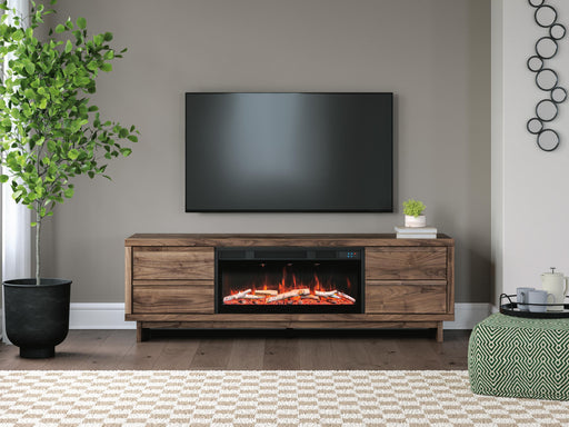 Zadilyn 72" TV Stand with Electric Fireplace - Aumand's Furniture (North Walpole, NH) 