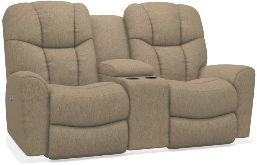 La-Z-Boy Rori Driftwood Power Reclining Loveseat w/ Headrest & Console