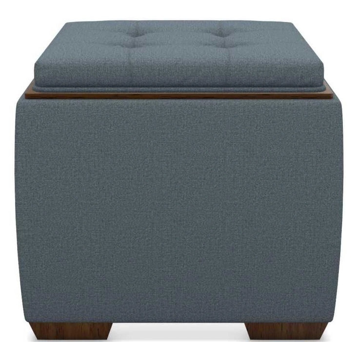 La-Z-Boy Leo Denim Ottoman