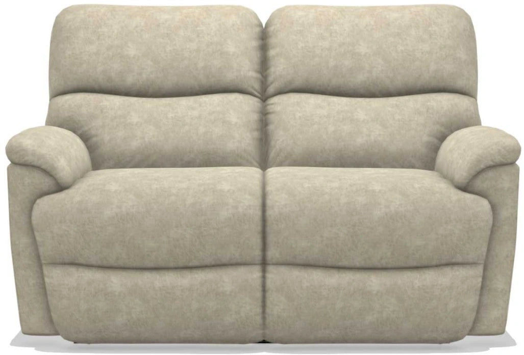 La-Z-Boy Trouper La-Z-Time Stucco Reclining Loveseat